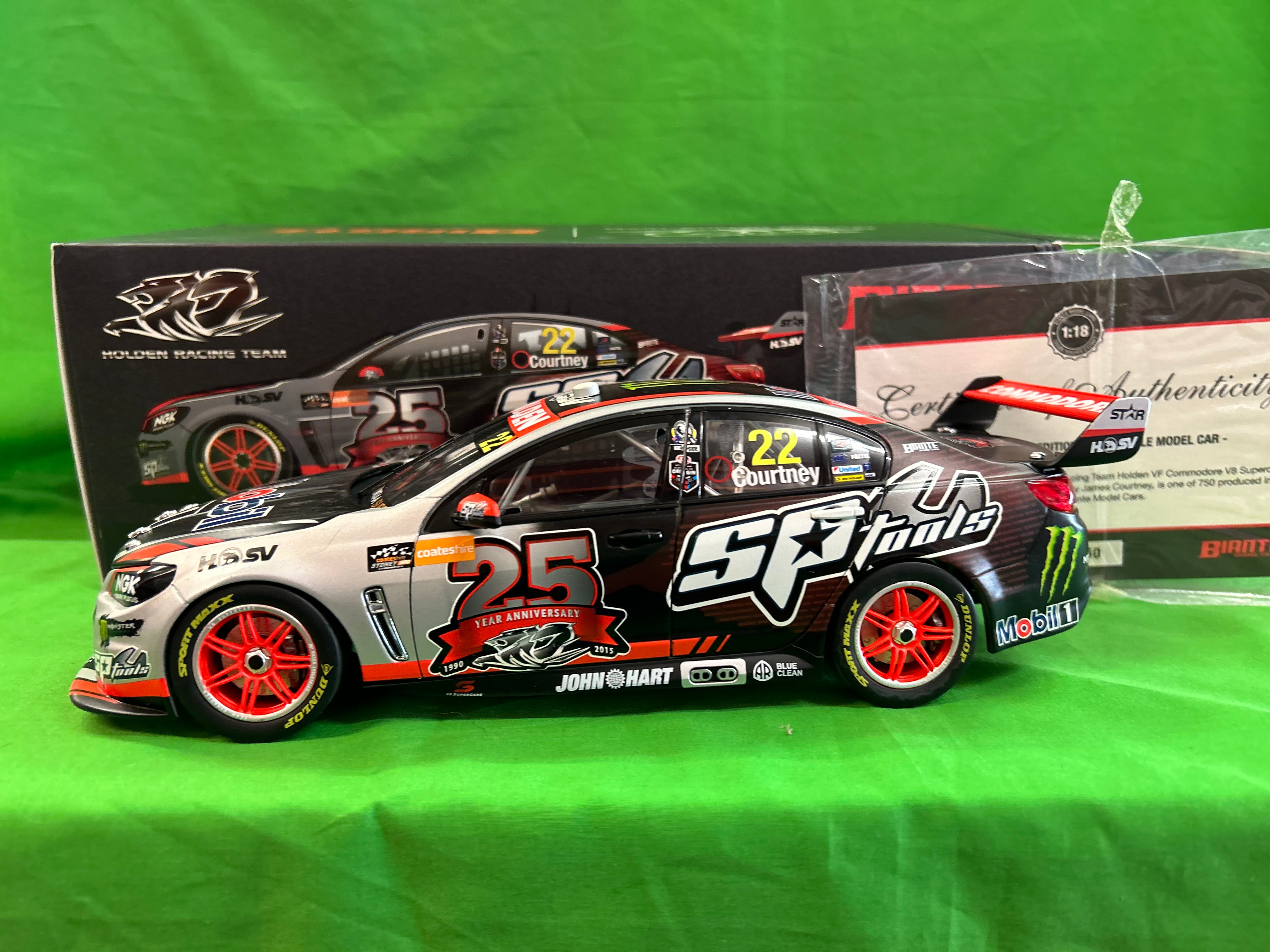 #22 HRT HOLDEN VF COMMODORE COURTNEY (SYDNEY 500 2015) – Diecastplus ...