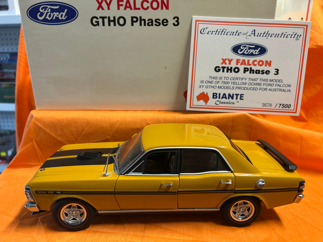 FORD XY FALCON GTHO PH3 - YELLOW ORCHE - BIANTE VERSION