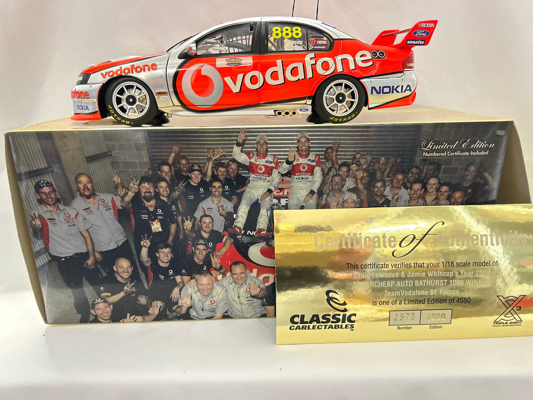 #888 TRIPLE 8 RACING FORD BA FALCON LOWNDES/WHINCUP (BATHURST WINNER 2008)