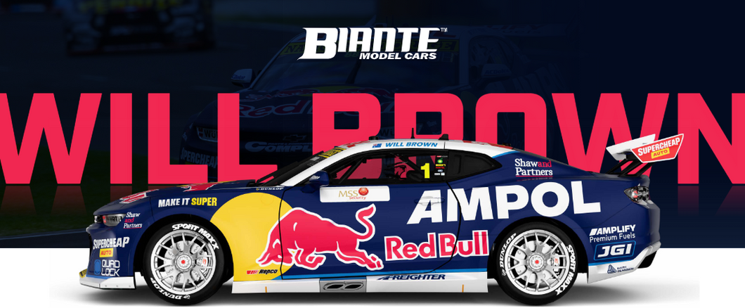 *PRE ORDER* #1 TRIPLE 8 RACING CHEVROLET CAMARO ZL1 BROWN (ALBERT PARK 2025)