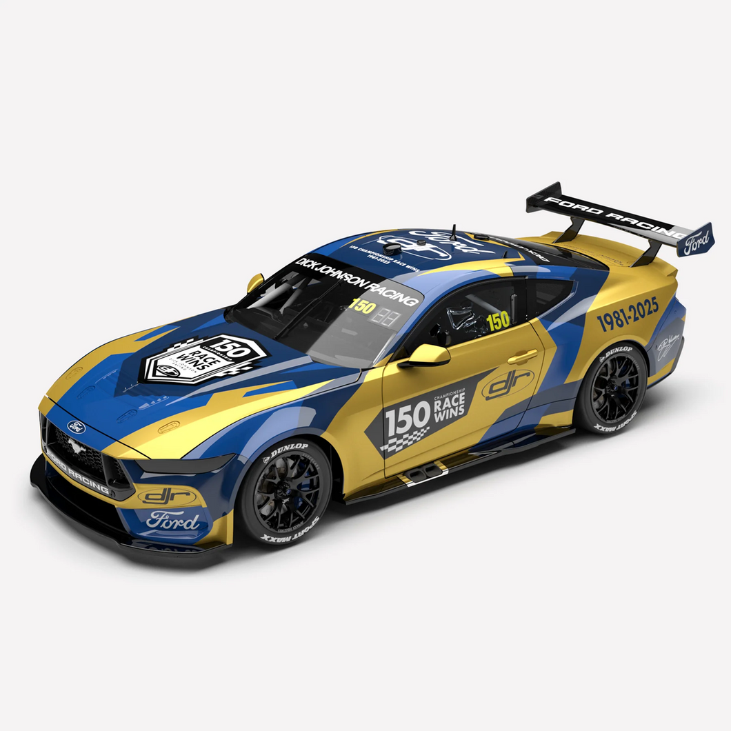 *PRE ORDER* Dick Johnson Racing #150 Ford Mustang GT - 150 Championship Race Wins Celebration Livery (Signature Edition)