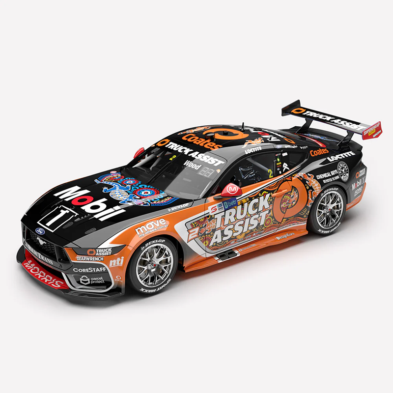 *PRE ORDER* #2 WAU FORD MUSTANG GT WOOD (DARWIN 2025)