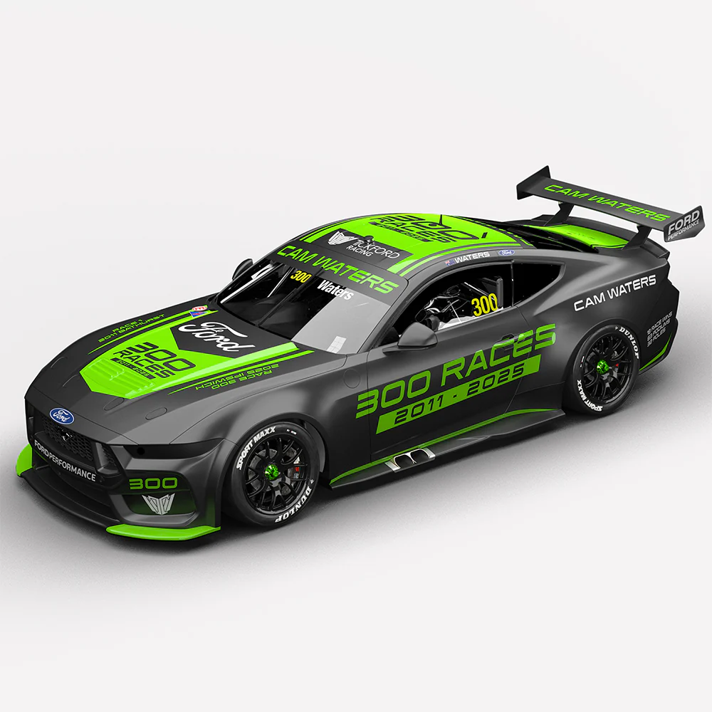 *PRE ORDER* Tickford Racing #300 Ford Mustang GT - Cam Waters 300 Races Special Edition
