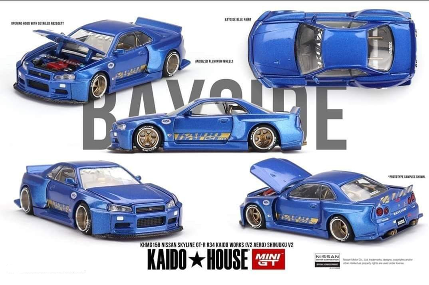 KHMGT158 NISSAN SKYLINE GT-R (R34) KAIDO WORKSSHINJUKU V2