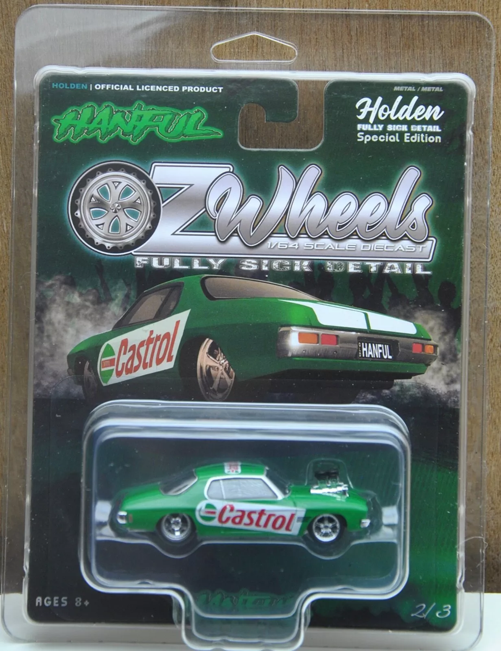 HANFUL MONARO - CASTROL GREEN