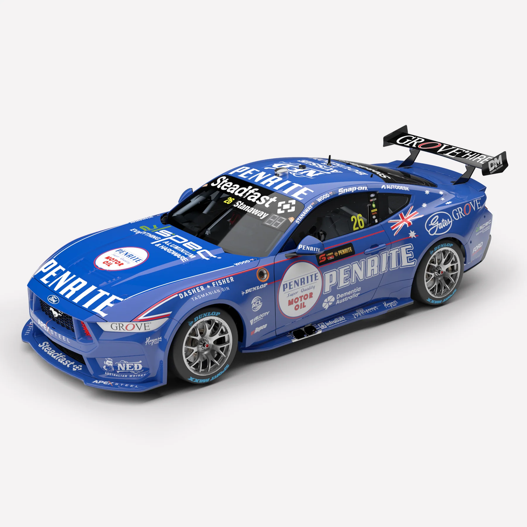 *PRE ORDER* #26 GROVE RACING FORD MUSTANG GT STANAWAY/WOOD (SANDON 2024)