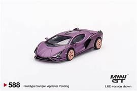 MGT588 LAMBORGHINI SIAN FKP 37 - MATTE VIOLA SE30
