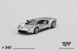 MGT340 FORD GT - INGOT SILVER