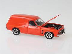 HOLDEN HJ SANDMAN - MANDARIN RED