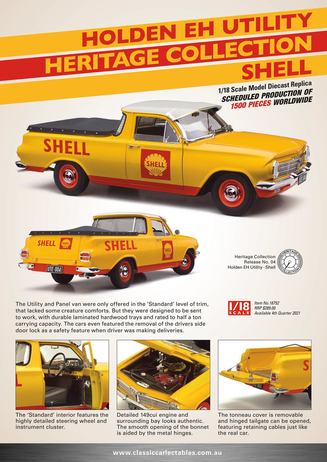 HOLDEN EH UTE - SHELL