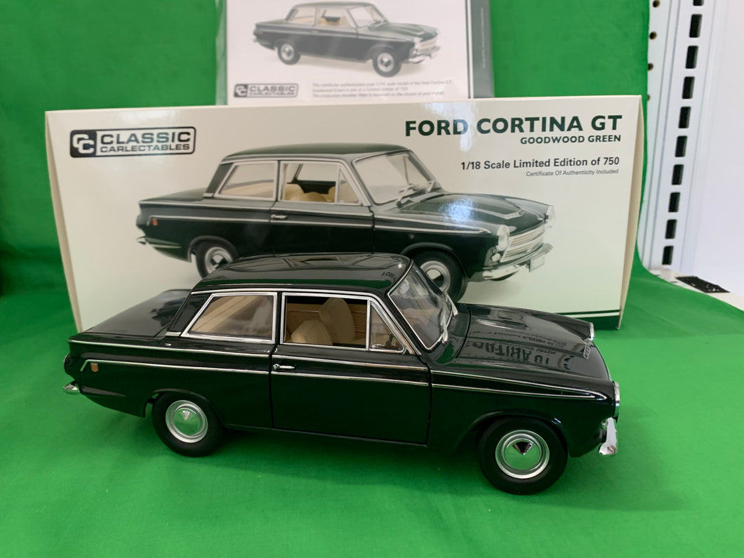 FORD CORTINA GT - GOODWOOD GREEN