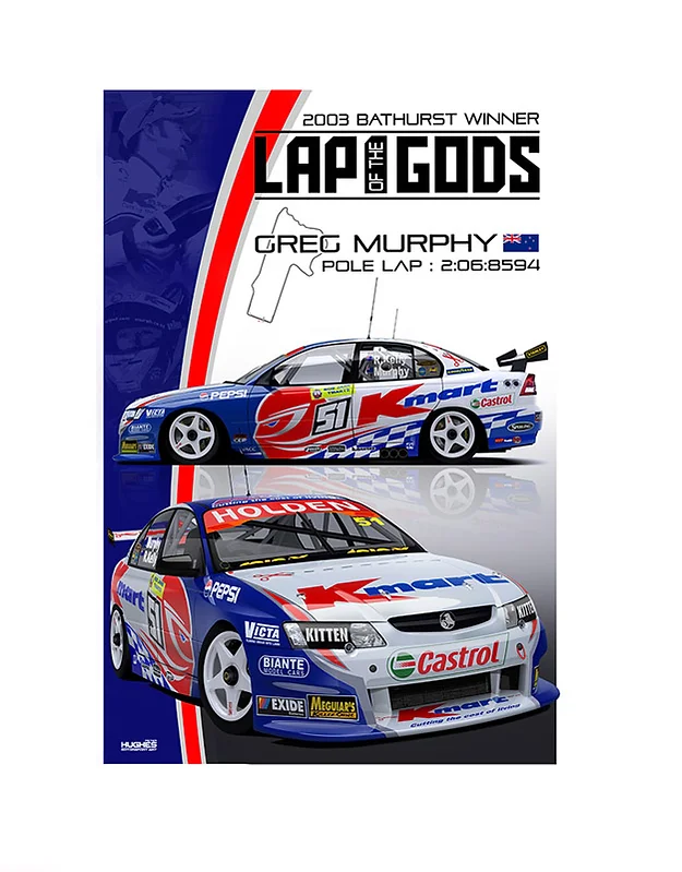 2003 BATHURST WINNER - LAP OF GODS