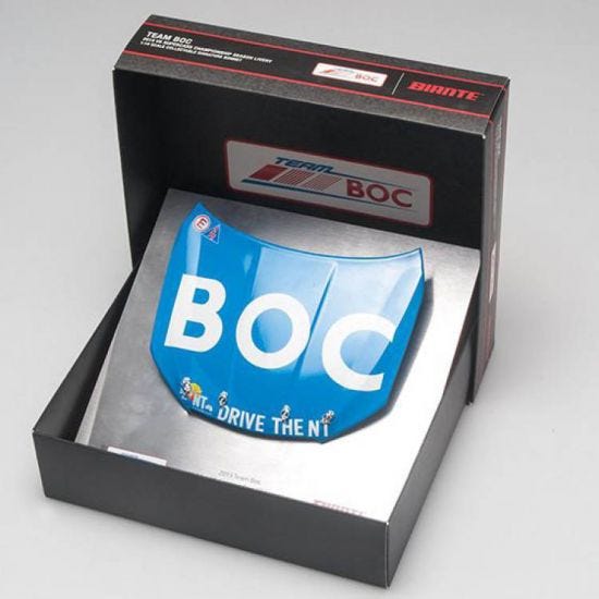 HOLDEN VF COMMODORE BJR BOC RACING BONNET (2015)