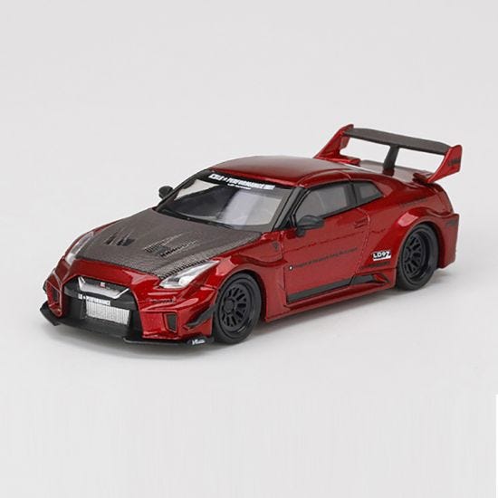 LB-Silhouette Works GT Nissan 35GT-RR Ver. 1 - Lava Red