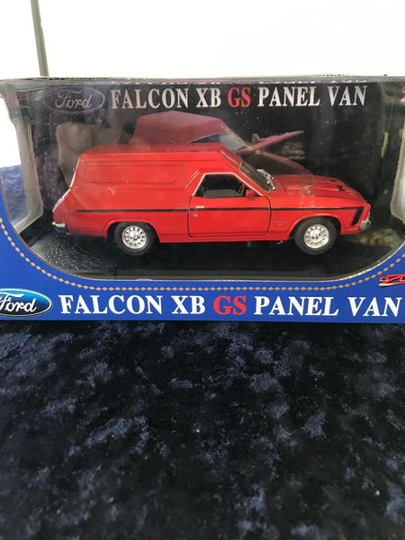 FORD XB FALCON PANELVAN GS - RED PEPPER
