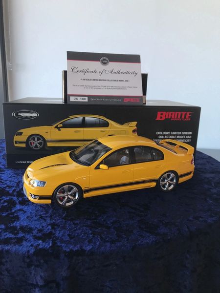 FORD BF FALCON GT-P FPV - RAPID YELLOW